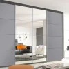 Schwebetürenschrank Syncrono, seidengrau, 316 x 211 cm