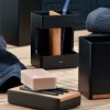 Seifenschale Cube, schwarz