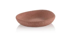 Seifenschale Roda, rotbraun, 12 cm