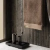 Seifenspender Modo, Edelstahl titanbeschichtet, burned metal finish