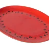 Servierplatte Melone, rot/grün