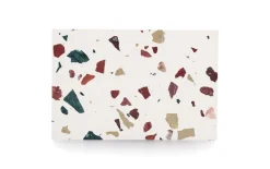 Servier-/Schneideplatte Terrazzo, bunt, 30 x 20 cm