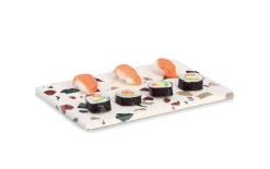 Servier-/Schneideplatte Terrazzo, bunt, 30 x 20 cm