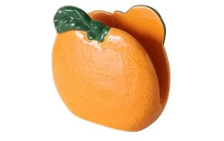 Serviettenhalter Orange, orange/grün