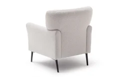 Sessel Amadeo, silber/beige