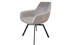 Sessel Cosy Waren, hellgrau/anthrazit