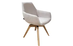 Sessel Cosy Windsor, Wildeiche/hellbeige