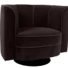 Sessel Flower, schwarz