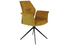 Sessel Susanne I S, gold, 360° drehbar