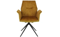 Sessel Susanne I S, gold, 360° drehbar