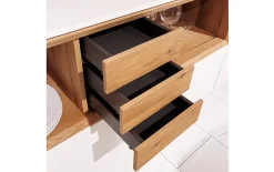 Sideboard Andiamo Home, weiß/Eiche rustico
