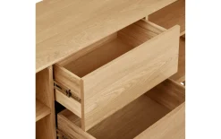 Sideboard Darwin, Eiche, inkl. Push-to-Open Funktion