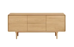 Sideboard Darwin, Eiche, inkl. Push-to-Open Funktion
