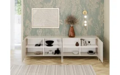 Sideboard Dillon, Eiche Lindberg-Nachbildung/grau