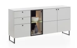 Sideboard Lugano, pastellgrau