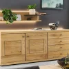 Sideboard next level 3000 in Wildeiche hell soft gebürstet geölt teilmassiv