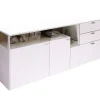 Sideboard Sentino, weiß matt lackiert