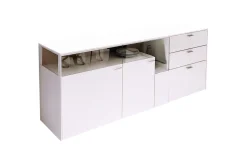 Sideboard Sentino, weiß matt lackiert