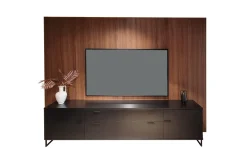Sideboard Severo, schwarz, inkl. Paneel