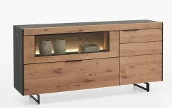 Sideboard Yoris Kerneiche/anthrazit