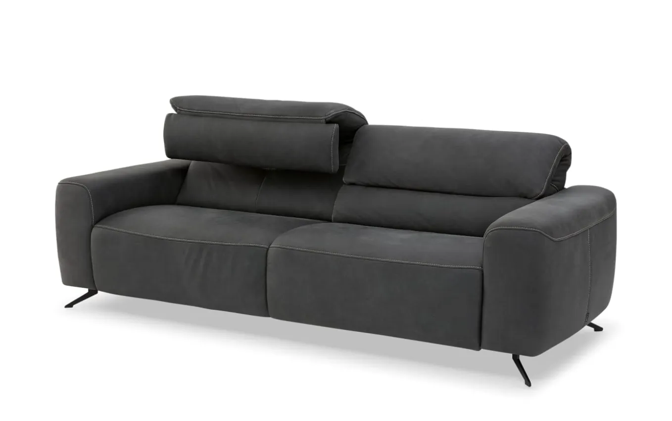 3 Sitzer MR 260, graphit, inkl. Kopfteilverstellung