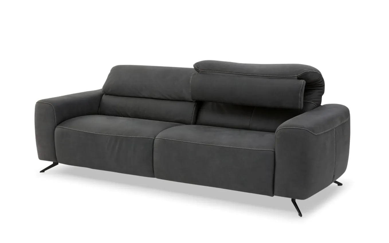 3 Sitzer MR 260, graphit, inkl. Kopfteilverstellung