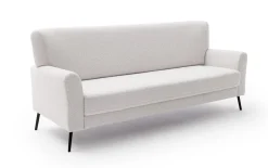 Sofa 3 Sitzer Amadeo, silber/beige