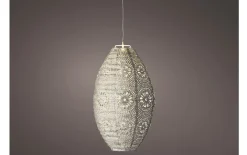 Solar-Laterne, braun, 23 cm