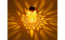 Solar Laterne, mehrfarbig