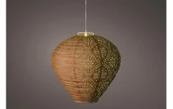 Solar-Laterne, orange, 30 cm