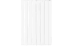 Sommerbett Extra Silk & Leinen, weiß, 135 x 200 cm