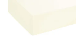 Spannbetttuch, creme, 140 x 200 x 8 cm