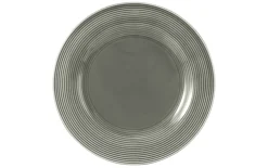 Speiseteller rund Beat in perlgrau, 27,5 cm