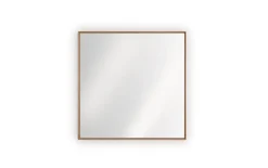Spiegel Riva, Eiche massiv, 80 x 80 cm