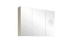 Spiegelschrank A-Plan Compact, kaschmir, 100 x 70,3 cm, inkl. Vergrößerungsspiegel