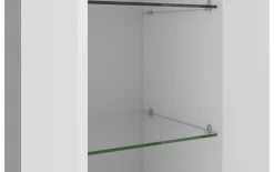 Spiegelschrank Casablanca, weiß Glanz