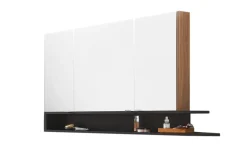 Spiegelschrank c!puro, Eiche-Nachbildung/anthrazit