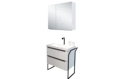 Spiegelschrank Flash, weiß, 80 x 72 cm