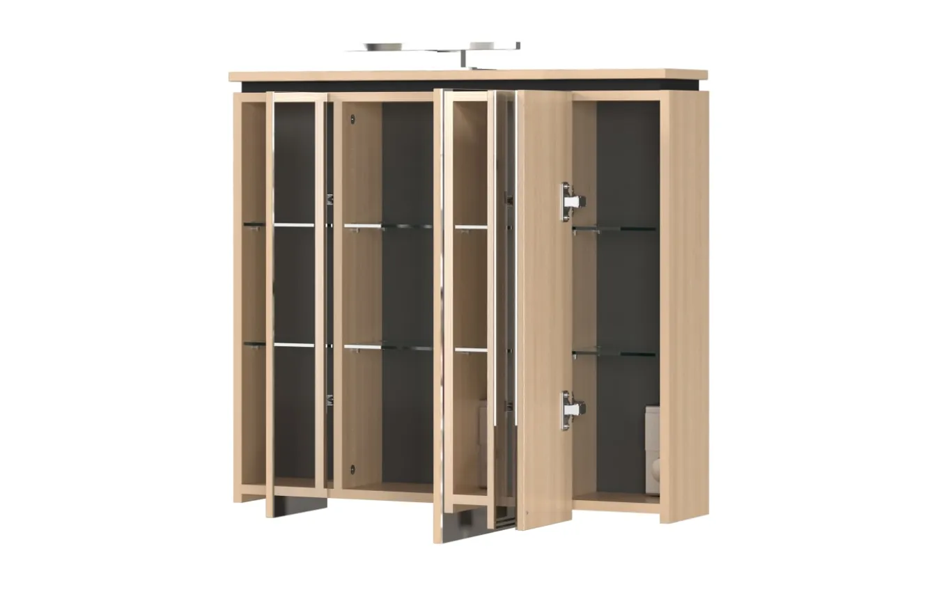 Spiegelschrank Modesto, Eiche Nachbildung