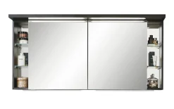 Spiegelschrank Unique, Stahl dunkelfarbig