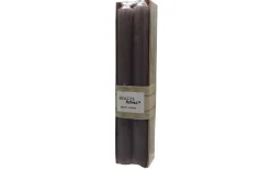 Stabkerze Rustic, grau, 4-teilig