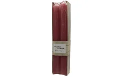 Stabkerze Rustic, rosa, 4-teilig