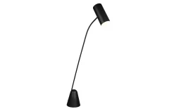 Standleuchte Cialto, schwarz