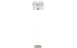Standleuchte Gorley, beige, 152 cm
