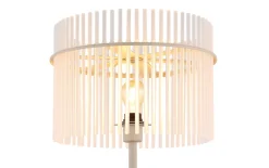 Standleuchte Gorley, beige, 152 cm