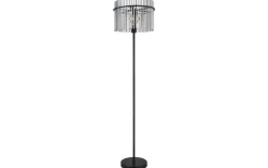 Standleuchte Gorley, schwarz, 152 cm