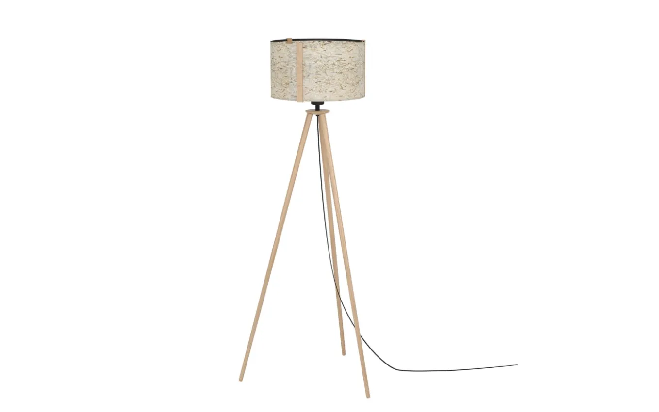Standleuchte HONTONGAS, Heu/beige