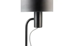Standleuchte Landon in schwarz, 135 cm