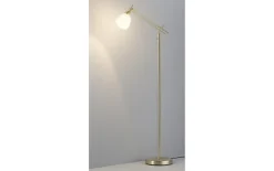 Standleuchte Marie in messing, 150 cm