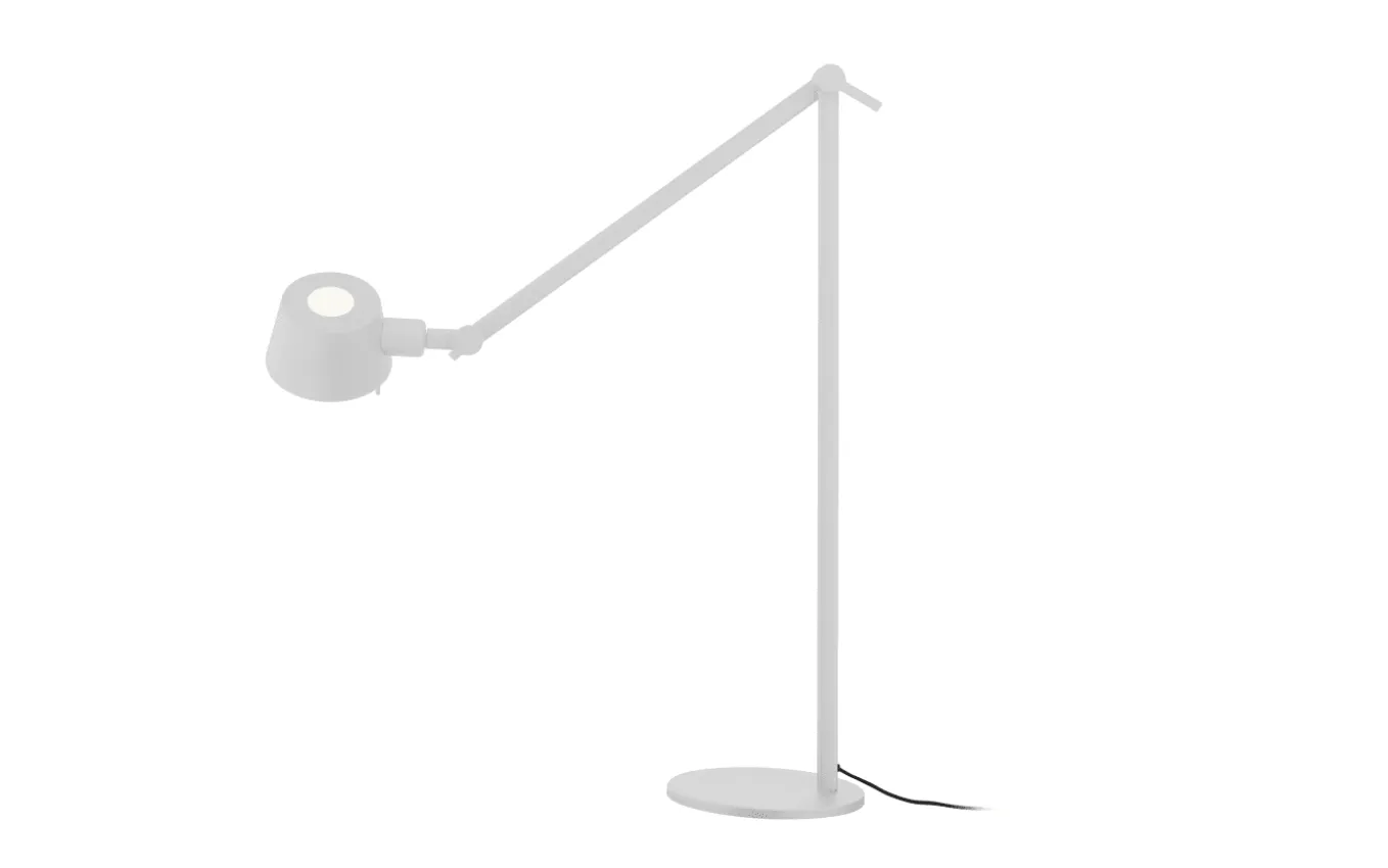 Standleuchte Medo, weiß, 93-173 cm